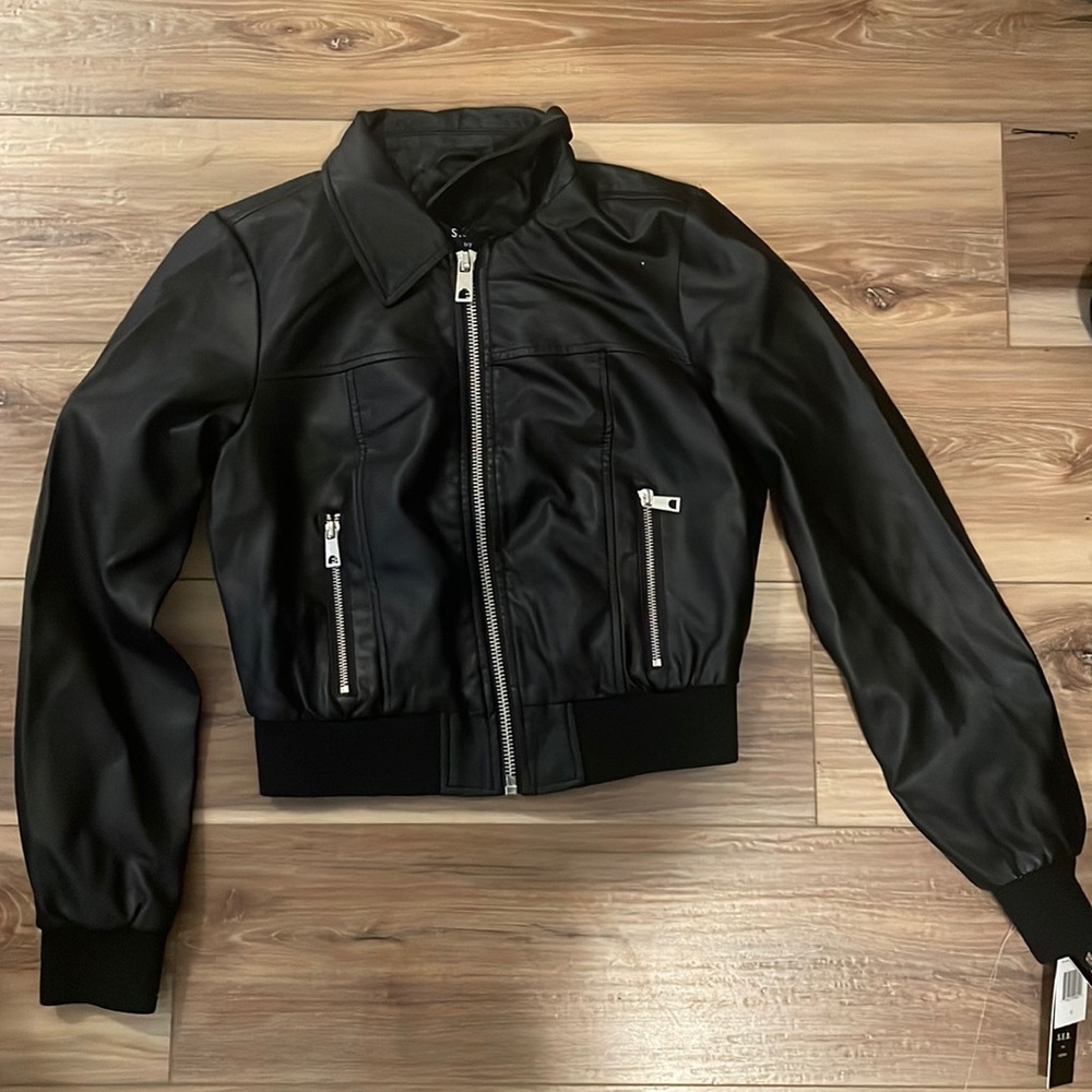 Faux Leather Jacket brand new